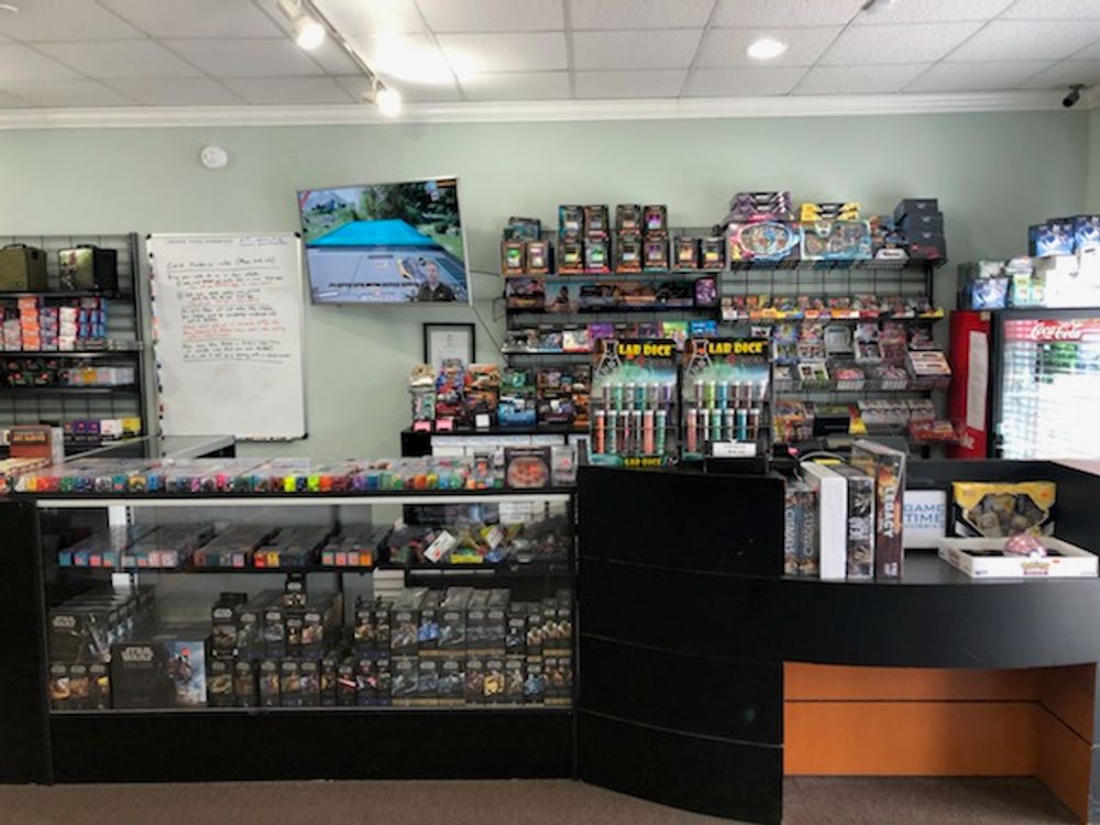 game store counter
